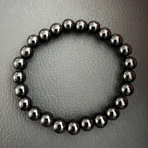 Jewelry - ❤️ Black Onyx Semi-Precious Stone Bracelet 8mm So Lovely